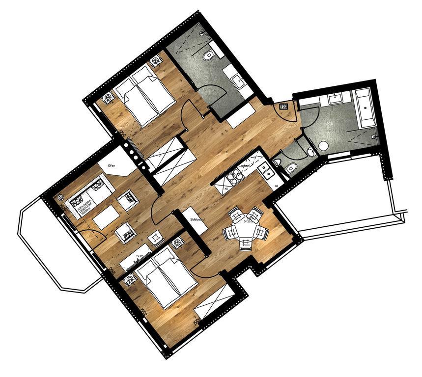 Apartmenthaus Enzian Hochsoelden Ngoại thất bức ảnh